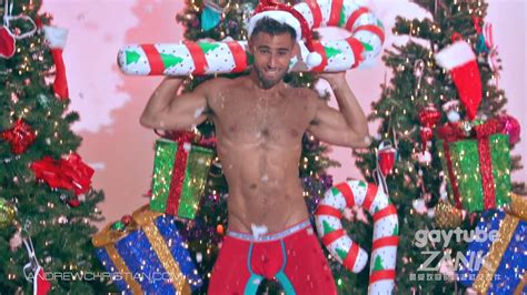 andrew christian navidad|andrew christian hunky santas.